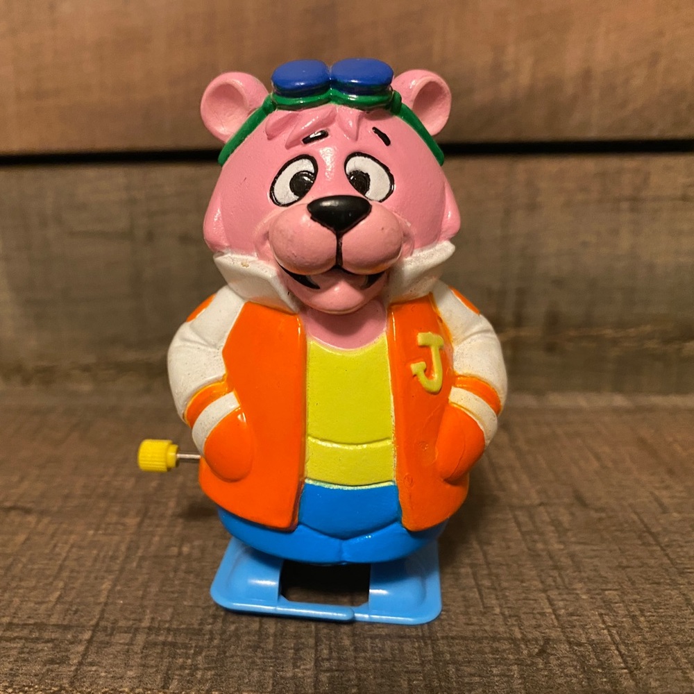 Snagglepuss Vintage YoYogi WIND UP  Figure Boley Hanna Barbera Toy - WORKING